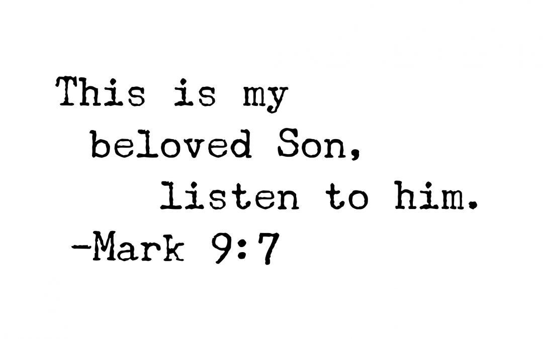 Mark 9:7